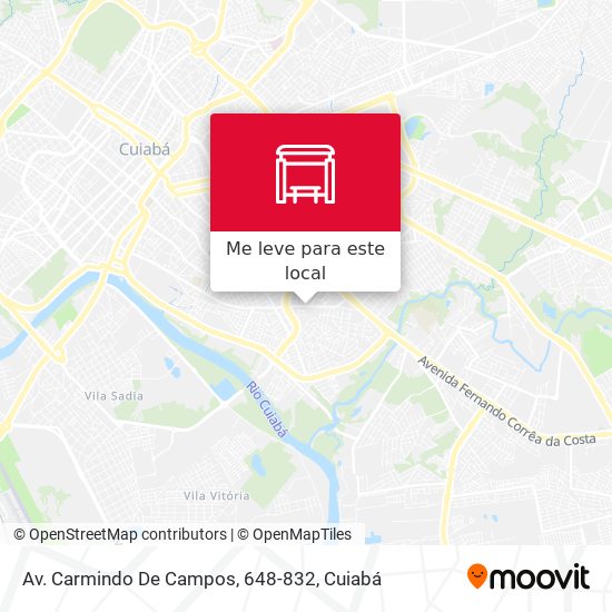 Av. Carmindo De Campos, 648-832 mapa