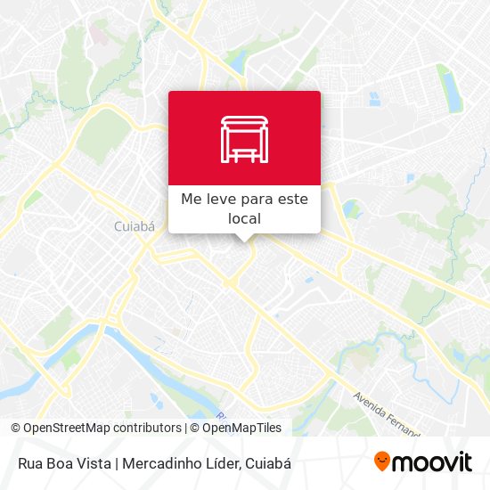 Rua Boa Vista | Mercadinho Líder mapa