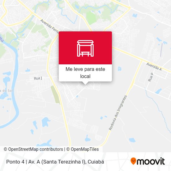 Ponto 4 | Av. A  (Santa Terezinha I) mapa