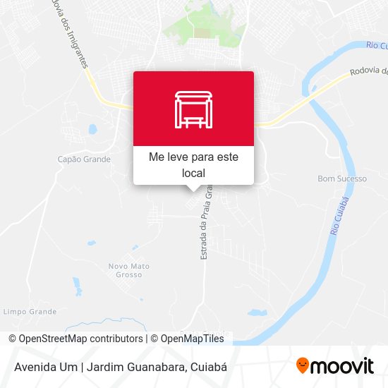 Avenida Um | Jardim Guanabara mapa