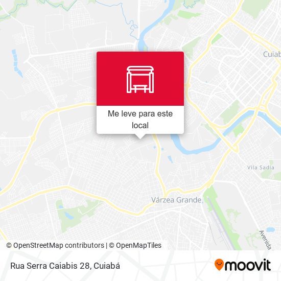 Rua Serra Caiabis 28 mapa