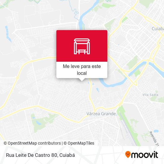 Rua Leite De Castro 80 mapa