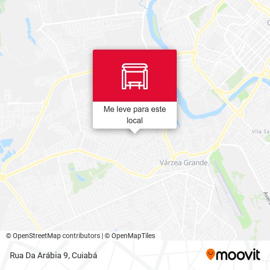 Rua Da Arábia 9 mapa