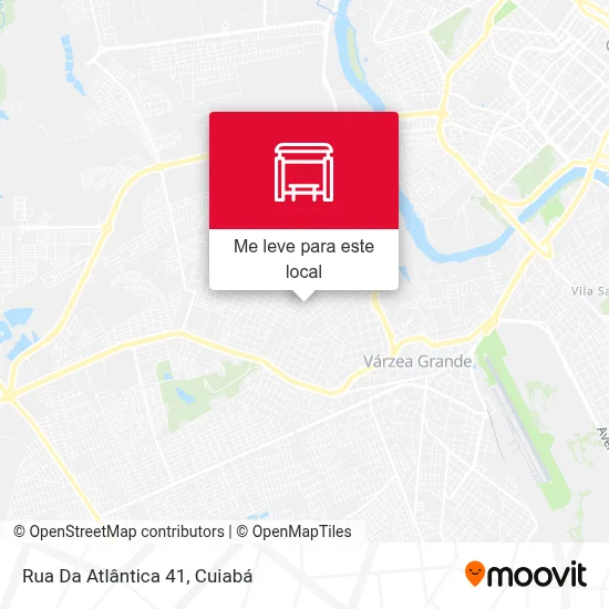 Rua Da Atlântica 41 mapa