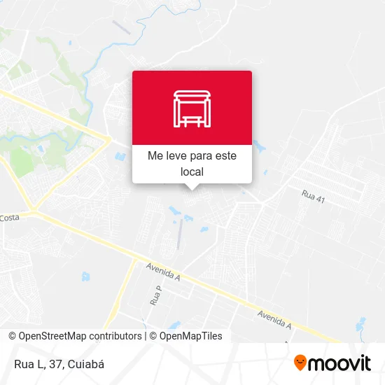 Rua L, 37 mapa