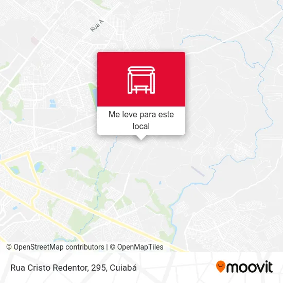 Rua Cristo Redentor, 295 mapa