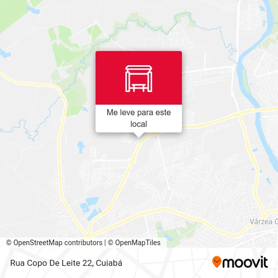 Rua Copo De Leite 22 mapa