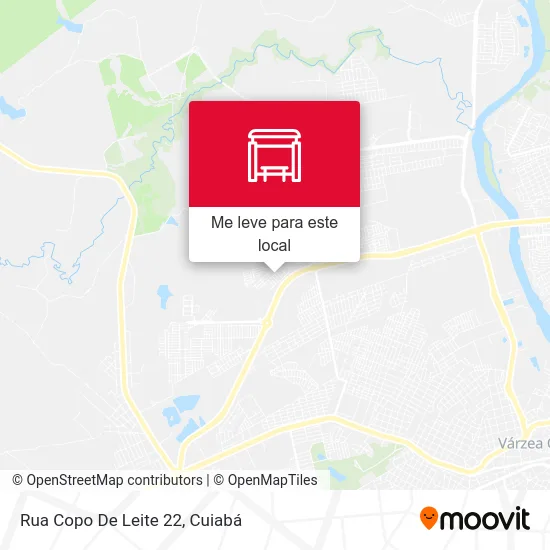 Rua Copo De Leite 22 mapa