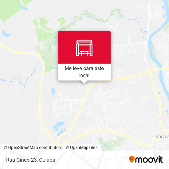 Rua Cinco 23 mapa