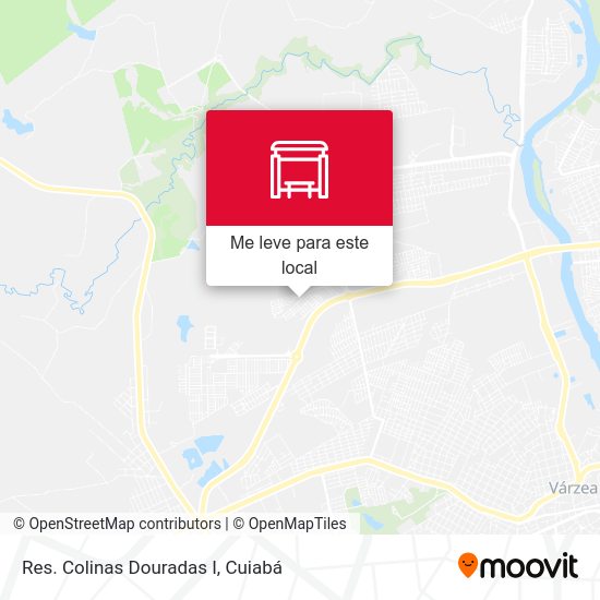 Res. Colinas Douradas I mapa