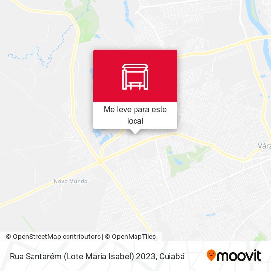 Rua Santarém (Lote Maria Isabel) 2023 mapa