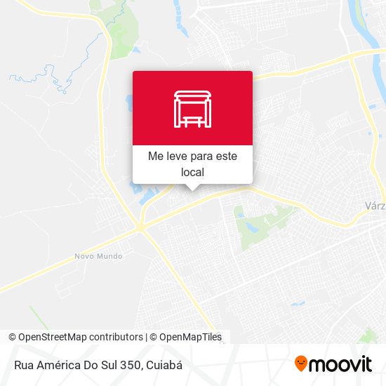 Rua América Do Sul 350 mapa