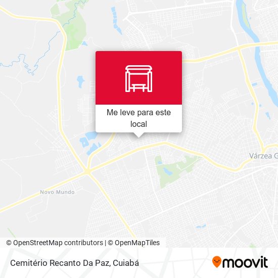 Cemitério Recanto Da Paz mapa