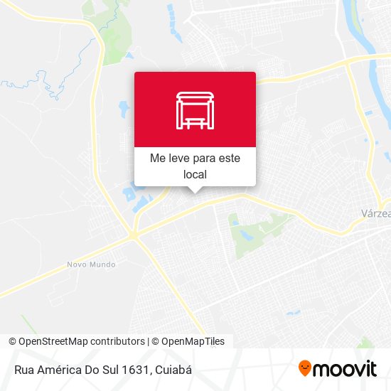 Rua América Do Sul 1631 mapa