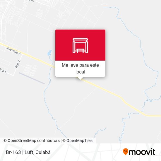 Br-163 | Luft mapa