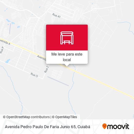 Avenida Pedro Paulo De Faria Junio 65 mapa