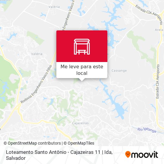 Loteamento Santo Antônio - Cajazeiras 11 | Ida mapa