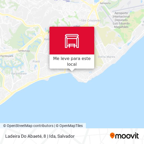 Ladeira Do Abaeté, 8 | Ida mapa