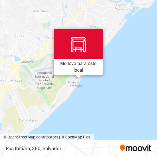 Rua Ibitiara, 360 mapa