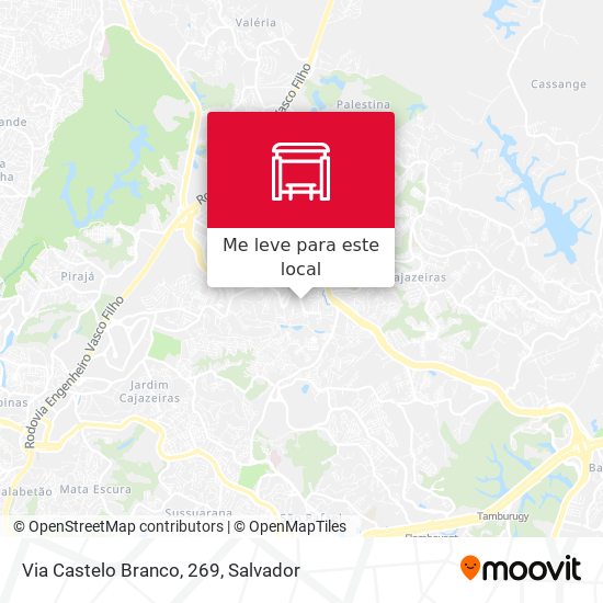 Via Castelo Branco, 269 mapa