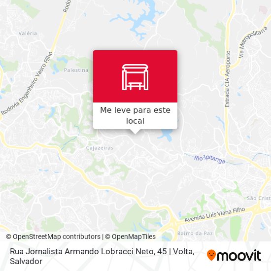 Rua Jornalista Armando Lobracci Neto, 45 | Volta mapa