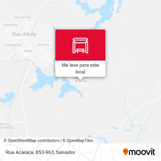 Rua Acaiaca, 853-963 mapa