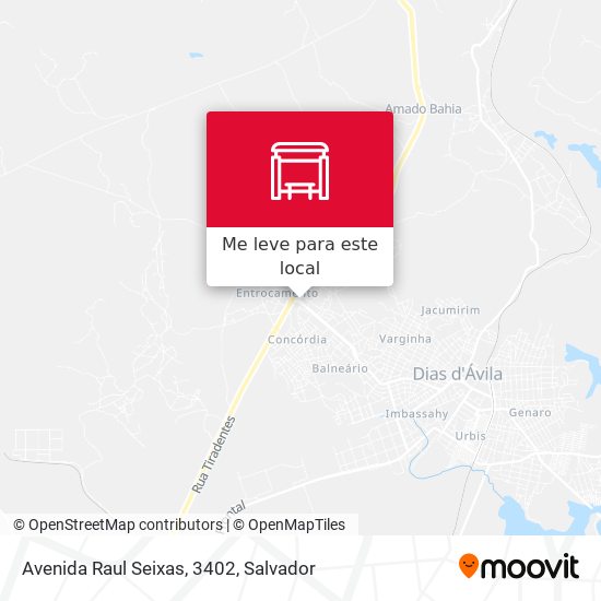 Avenida Raul Seixas, 3402 mapa