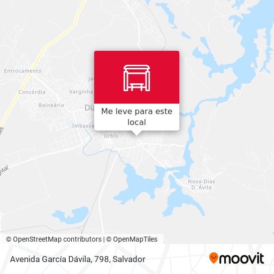 Avenida García Dávila, 798 mapa