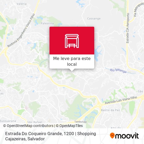 Estrada Do Coqueiro Grande, 1200 | Shopping Cajazeiras mapa