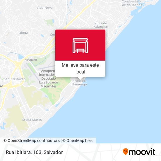 Rua Ibitiara, 163 mapa