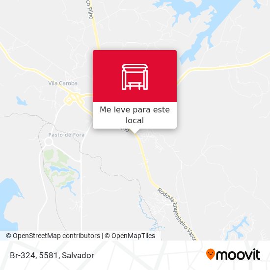 Br-324, 5581 mapa