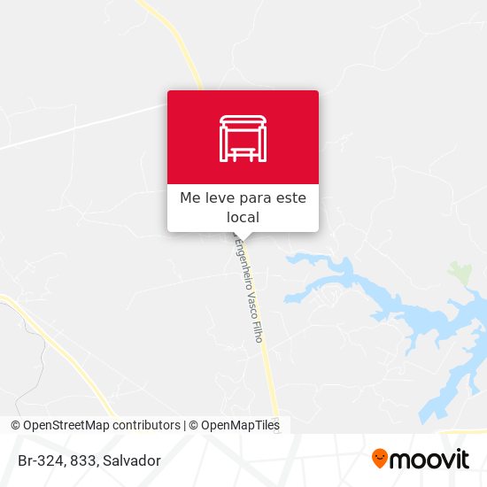 Br-324, 833 mapa