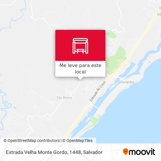 Estrada Velha Monte Gordo, 1448 mapa