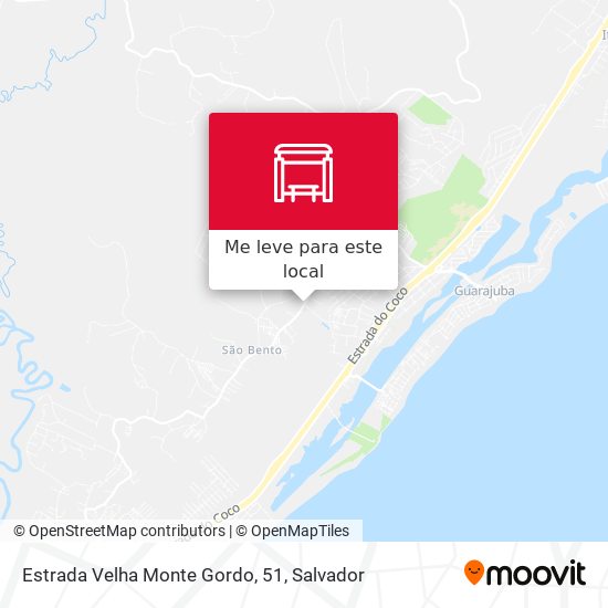Estrada Velha Monte Gordo, 51 mapa