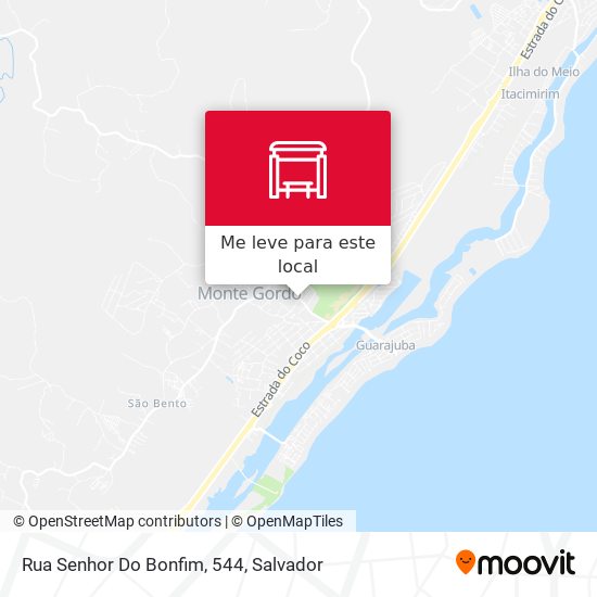 Rua Senhor Do Bonfim, 544 mapa