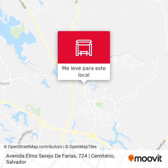 Avenida Elmo Serejo De Farias, 724 | Cemitério mapa