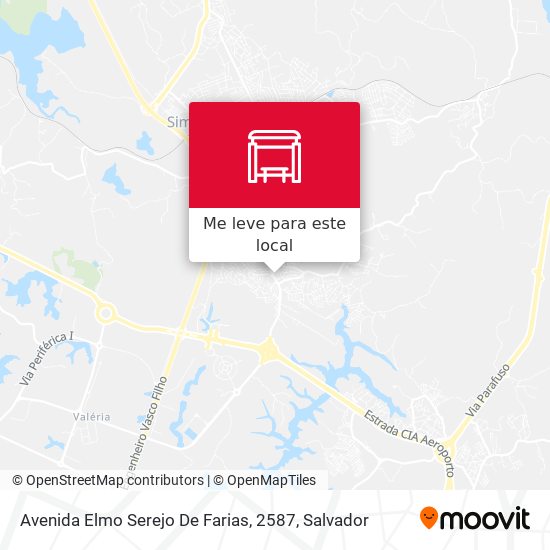 Avenida Elmo Serejo De Farias, 2587 mapa