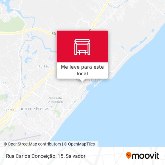 Rua Carlos Conceição, 15 mapa