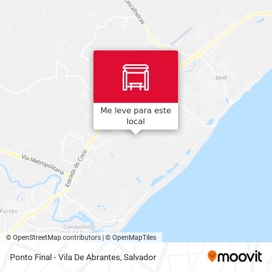 Ponto Final - Vila De Abrantes mapa