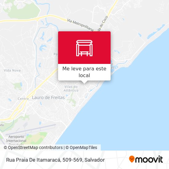 Rua Praia De Itamaracá, 509-569 mapa