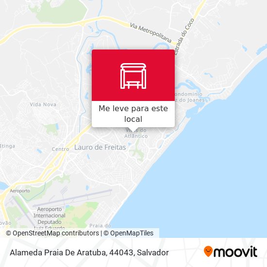 Alameda Praia De Aratuba, 44043 mapa