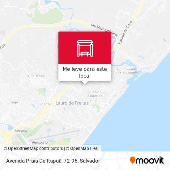 Avenida Praia De Itapuã, 72-96 mapa