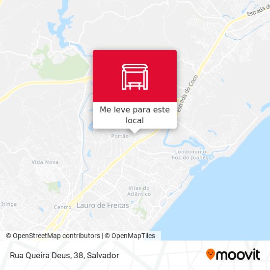 Rua Queira Deus, 38 mapa