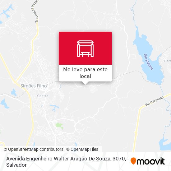Avenida Engenheiro Walter Aragão De Souza, 3070 mapa