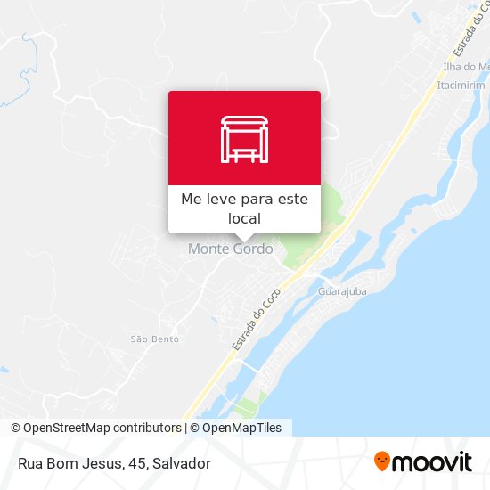 Rua Bom Jesus, 45 mapa
