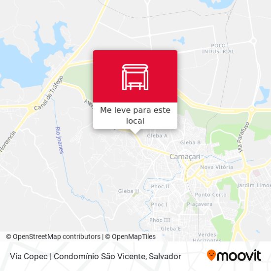 Via Copec | Condomínio São Vicente mapa