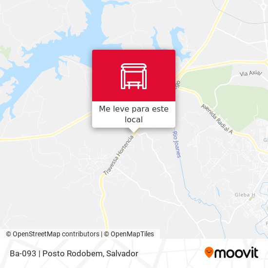 Ba-093 | Posto Rodobem mapa