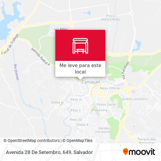 Avenida 28 De Setembro, 649 mapa