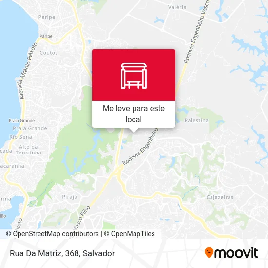 Rua Da Matriz, 368 mapa