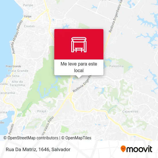 Rua Da Matriz, 1646 mapa